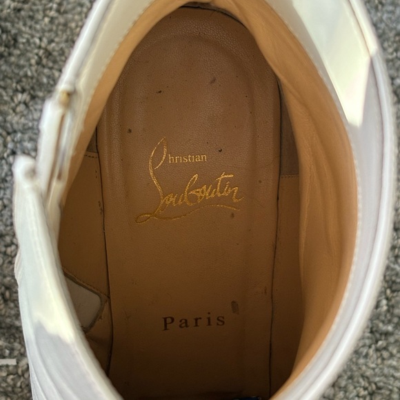 Louboutin Suzi Folk Boots 85mm in White - Picture 12 of 12